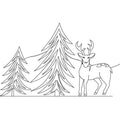 Deer Border - Linda's Electric Quilters