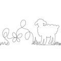 Sheep Border - Linda's Electric Quilters