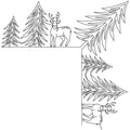 Deer Corner - Linda's Electric Quilters