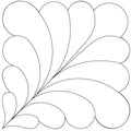 Feathered Corner - Linda's Electric Quilters