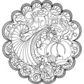 Thanksgiving Circle Placemat - Linda's Electric Quilters