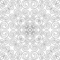 Dimensional Swirls Fill - Linda's Electric Quilters