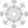 Pineapple Fleather 8 Petal Block - Linda's Electric Quilters