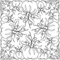 Pumpkin Block - Linda's Electric Quilters