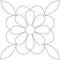 Rose and Perry Block - Linda's Electric Quilters