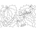 I Believe Simple E2E - Linda's Electric Quilters