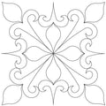 Snowflake Medallion 3 Block - Linda's Electric Quilters
