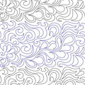 Feather Meandering Digital E2E - Linda's Electric Quilters