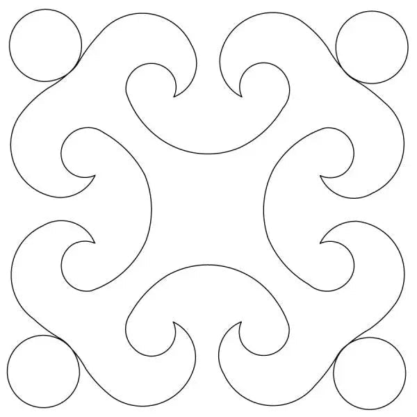Palace Simple Block - Linda's Electric Quilters