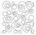 Swirls and Curls E2E - Linda's Electric Quilters
