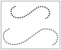 2132 Swirl Stencil
