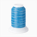 Woolly Nylon #VA103 - Variegated Blue Mini Cone